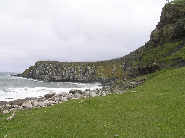 Dramatic Northumberland coastline